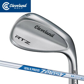 【特注】クリーブランド RTZ ウェッジ ツアーサテン仕上げ [ゼロス7] スチールシャフト ダンロップ
