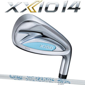 【26年モデル】【レディース】ダンロップ ゼクシオ 14 レディス [ブルー] アイアンセット5本セット(#7〜9,PW,SW) [MP1400L] オリジナルカーボンシャフト XXIO14