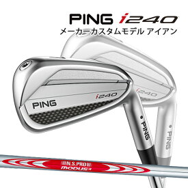 【エントリーで更にポイント3倍中】特注 ピン i240 アイアン単品 N.S.PRO モーダス3 ツアー110 スチールシャフト PING GOLF アイ240 IRON NS MODUS TOUR 25C