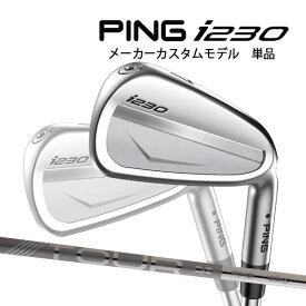 ♪【特注】【23年モデル】ピン i230 アイアン単品 [ピン ツアー2.0クロム I] カーボンシャフト PING GOLF IRON TOUR CHROME