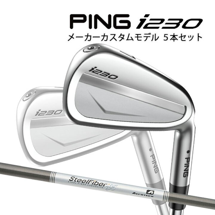 楽天市場】♪【特注】【23年モデル】ピン i230 アイアン5本セット(6I 