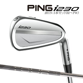 ♪【23年モデル】ピン i230 アイアン5本セット(#6～9,PW) [ピン ツアー2.0クロム I] カーボンシャフト PING GOLF i230 IRON TOUR CHROME