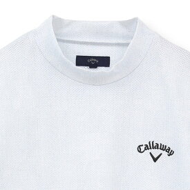 □【2024 S/S】キャロウェイ メンズ C24134121 半袖モックネックシャツ Callaway