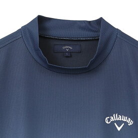 □【2024 S/S】キャロウェイ メンズ C24134127 裏クール グラデーションモックネックシャツ Callaway