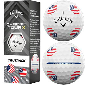 �L�����E�F�C �S���t �N����USA�g�D���[�g���b�N 24�N���f�� �{�[�� 1�_�[�X 12�� Callaway Golf CHROME TOUR SOFT X USA TRUTRACK 25EB �c�A�[ �\�t�g