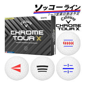 Cy\bR[Cz1`3cƓ St{[ LEFC NcA[ X 1_[X(12) Callaway CHROME TOUR X C{[ {[ 24B