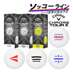 3Cy3\bR[Cz1`3cƓ LEFC NcA[ X 1X[u(3) Callaway CHROME TOUR X C {[ 24B