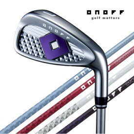 特注 レディース カラーカスタム オノフ アイアン レディ 25年モデル 4本セット (#7〜#9,PW) スムースキック LP-425I カーボンシャフト ONOFF IRON LADY 25C