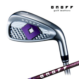 レディース オノフ アイアン レディ 25年モデル 単品 (#5,#6,AW,SW) スムースキック LP-425I カーボンシャフト ONOFF IRON LADY SMOOTH KICK 25C