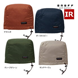 オノフ ゴルフ アイアンカバー OI0424（IR用）ONOFF GOLF Iron Cover 軽量 シンプル ナイロンツイルシリーズ カジュアル フック付き アイアン 25ET