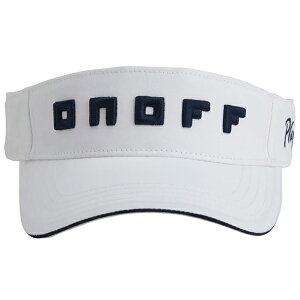 �I�m�t �S���t �T���o�C�U�[ YOK0325 ONOFF GOLF Sun Visor �X�q �w�b�h�E�G�A �� ���S �x�[�V�b�N �N���V�b�N �t���[�T�C�Y �ʔN �z������ �X�|�[�c ���� 26ET