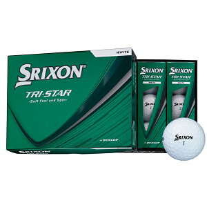 ��s�\�� 2�_�[�X�Z�b�g �X���N�\�� �S���t�{�[�� �g���C�X�^�[ 6 SRIXON DUNLOP GOLF �_�����b�v TRI-STAR 6 �S���t �{�[�� �z���C�g �C�G���[ �O���[��