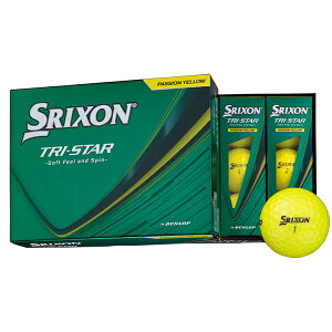 ��s�\�� �X���N�\�� �S���t�{�[�� �g���C�X�^�[ 6 1�_�[�X(12��) SRIXON DUNLOP GOLF �_�����b�v TRI-STAR 6 �S���t �{�[�� �z���C�g �C�G���[ �O���[��