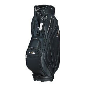 �[�N�V�I �S���t �V�� �L���f�B�o�b�O GGC-X164 XXIO DUNLOP GOLF CADDIE BAG CB �J�[�g�o�b�O �y�� �z���C�g �u���b�N �l�C�r�[ �`�F�b�N �_�����b�v 26ET