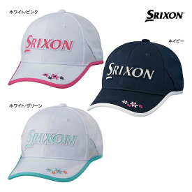 スリクソン ゴルフ レディス キャップ SWH2152 SRIXON GOLF DUNLOP ダンロップ ラウンド コース 帽子 ラメ入り フリーサイズ ベルト 抗菌防臭 吸水速乾 25ET