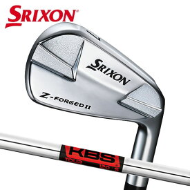 【23年モデル】 ダンロップ スリクソンZフォージド2アイアン 6本セット(#5～9,PW) [KBSツアー] スチールシャフト DUNLOP SRIXON