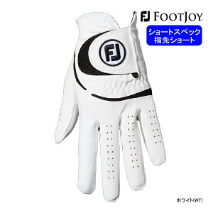 フットジョイ ゴルフ メンズ グローブ FGWF3ST 指先ショート ウェザーソフ 23 FOOTJOY GOLF 左手 右利き 21 22 23 24 25 26cm ホワイト WeatherSof 24ETG YPP
