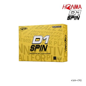 y2_[X(24)Zbgzy23Nfz{ԃSt z} D1 Xs {[ (CG[) HONMA BALL D1 SPIN BT2301 0030 YE