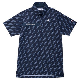 【2024 S/S】ルコック ゴルフ メンズ 小柄半袖シャツ QGMXJA06 le coq sportif GOLF