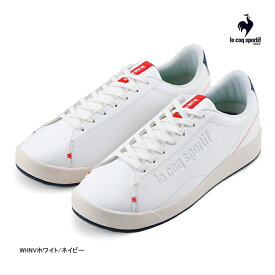 ★【24年SSモデル】ルコック ゴルフシューズ スパイクレスモデル LCS EMBLEME G (QQ1XJB01) le coq sportif GOLF