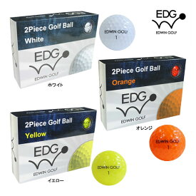 【23年モデル】エドウィンゴルフ EDBA-3775 ゴルフボール（12個入り）EDWIN GOLF BALL