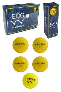 �G�h�E�B�� �S���t EDBA-3776 �S���t�{�[�� �}�b�g�J���[ 12���� R��A ���F�� �{�[�� �X�s�� �R���g���[�� �ϋv�� �e�� EDWIN GOLF BALL 26ET