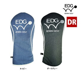 【23年モデル】エドウィンゴルフ EDHC-3860 ヘッドカバー（ドライバー用）EDWIN GOLF HEAD COVER