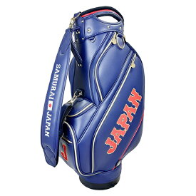 新作 レザックス ゴルフ 侍ジャパン キャディバッグ SJCB-6403 プロ野球 SAMURAI JAPAN グッズ セリーグ パリーグ CADDIE BAG CB 9.5型 LEZAX