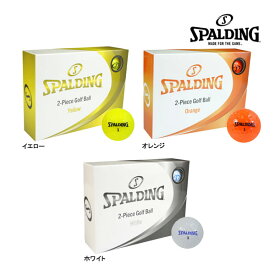 【23年モデル】スポルディング SPBA-3768 ゴルフボール（12個入り）SPALDING GOLF BALL