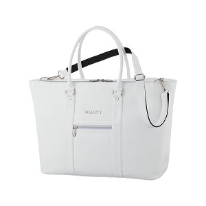 �}�W�F�X�e�B �S���t �E���g���X���[�X �g?�g�o�b�O BB3426 �z���C�g �u���b�N MAJESTY GOLF Ultra Smooth Tote Bag ��e�� �ό� �ω��� ���[ 26ET