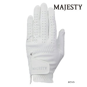 �}�W�F�X�e�B �S���t �����Y �O���[�u GL3301 ����p �j�� �S�V�� �z���C�g MAJESTY GOLF Premium Synthetic Leather Glove 21 22 23 24 25 26 cm �y�� 26ET YPP