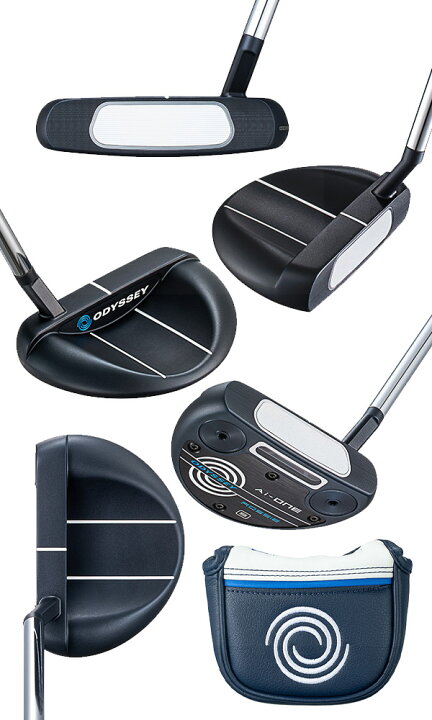 横田真一使用ODYSSEY 2-ball MID パター40インチ重さ599g