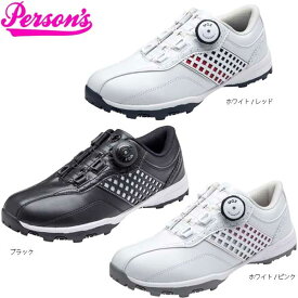 【レディース】【16年モデル】 パーソンズ レディースゴルフシューズ PGS2016 (Lady's) PERSON'S