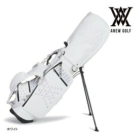 ♪【23年モデル】アニューゴルフ AGBUUSB84 スタンド キャディバッグ アニューホワイトスタンドバッグ CB SB ANEW GOLF Anew White Stand Bag