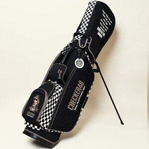 �`�F�b�J�[�t�H�[�e�B�G�C�g �S���t �L���f�B�o�b�O Checker48 GOLF CADDIE BAG ���E���h �L���f�B�[ �`�F�b�J�[ �ۗ≷ �}�O�l�b�g �|�P�b�g �h�J ���� 26ET