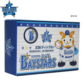 【24年継続モデル】レザックス 横浜DeNAベイスターズ ゴルフボール（6個入り）YBBA-0765 (Men's) BAYSTARS LEZAX