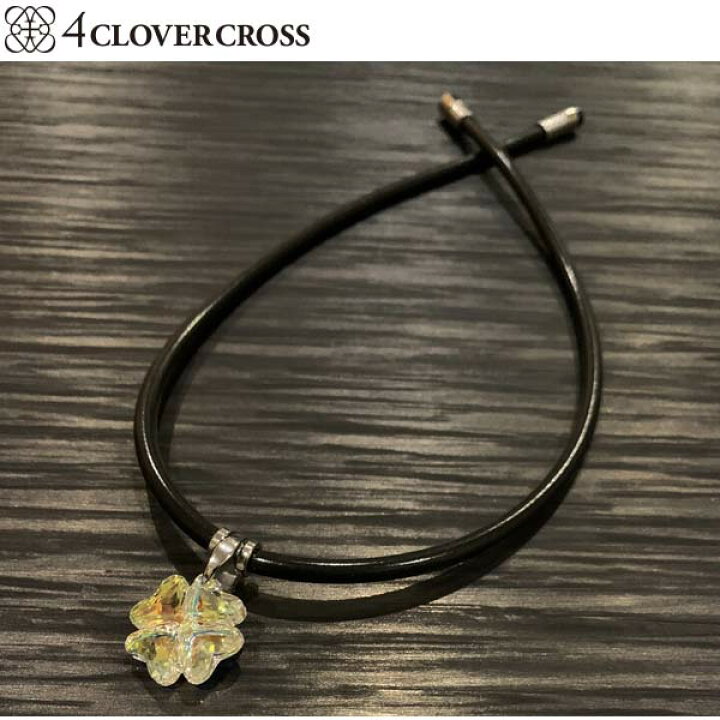 楽天市場】4クローバークロス スポーツネックレス オーロラ4clover 