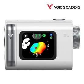 ボイスキャディ ゴルフ SL mini 距離計測器 レーザー距離計 VOICE CADDIE GOLF ラウンド コース 傾斜 距離 コンパクト カスタマイズ ホワイト 25ET