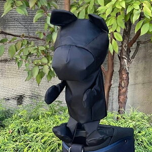 4�N���[�o�[�N���X �p���h�� �w�b�h�J�o�[�y Black pandle�m�h�����n�n�J�X�^�}�C�Y���i made by S.D �zPremium Headcover pandle 4clovercross 26E