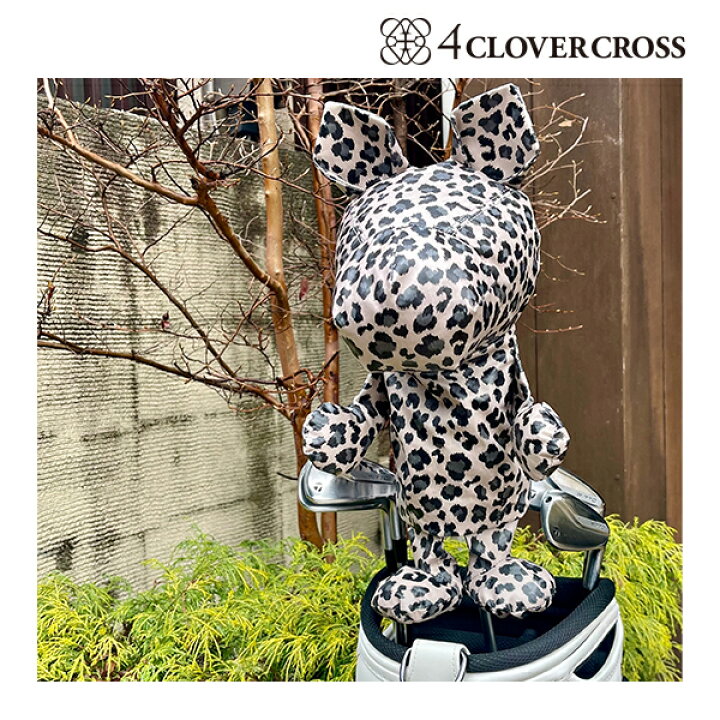 楽天市場】4クローバークロス パンドル ヘッドカバー【 レオパード R 
