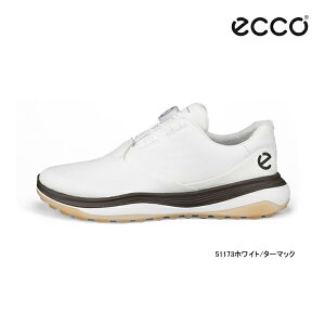 V GR[ St Y V[Y GeB[ {A zCg/^[}bN 132274-51173 Lt1 BOA ECCO GOLF SHOES WHITE TARMAC C U[ 25ET 10PT