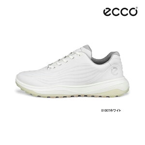GR[ St fB[X V[Y GeB[ [X zCg 132753-01007 fBX Lt1 LACE ECCO GOLF SHOES WHITE C U[ XpCNX 25ET 10PT