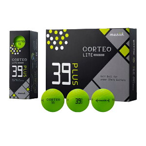W[N St {[ 1_[X 12 ReI Cg 39vX zCg sN AbvO[ CORTEO LITE 39 PLUS muziik Golf Ball 24ET