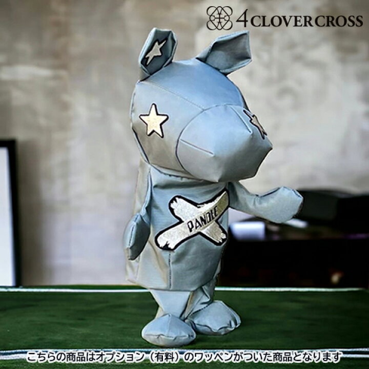 楽天市場】4クローバークロス パンドル ヘッドカバー【 Gray pandle 