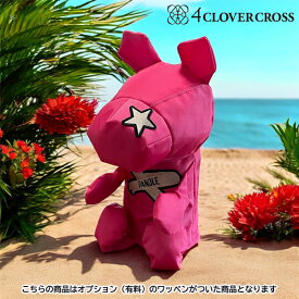 4クローバークロス パンドル ヘッドカバー【 Pink pandle［防水生地］カスタマイズ商品 made by S.D 】Premium Headcover pandle 4clovercross