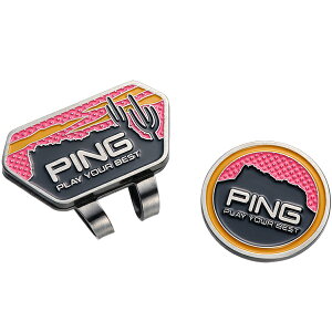 s St Nbv}[J[ AC-N2308 37169 01 02 03 jgo[ PING GOLF MONUMENT VALLEY CLIP MRKR Y fB[X Eh  25ET