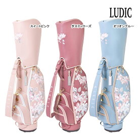 【23年モデル】【レディース】ルディック キャディバッグ フラワーコレクション LD-003 Flower Collection LUDIC CB