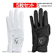 5枚セット 新作 イオンスポーツ ゴルフ グローブ ゼロフィット インスパイラル ZEROFITINSPIRAL ZF 左手 …