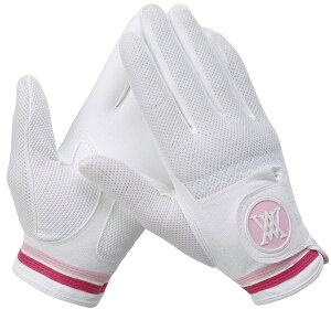 Aj[ St fB[X O[u AGEUWGV04  EBY bVT}[ ANEW GOLF W MESH SUMMER GLOVE PAIR O[ zCg x[W 25ET 10PT YPP