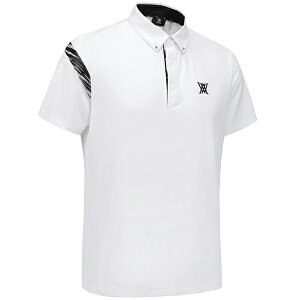�A�j���[ �S���t �����Y T�V���c AGFMMTS07 �V�O�l�`���[ ���S �V���[�g ANEW GOLF MEN SM SIGNATURE LOGO SHORT T-SHIRT ���� �X�g���b�` �|���V���c 25WT 10PT